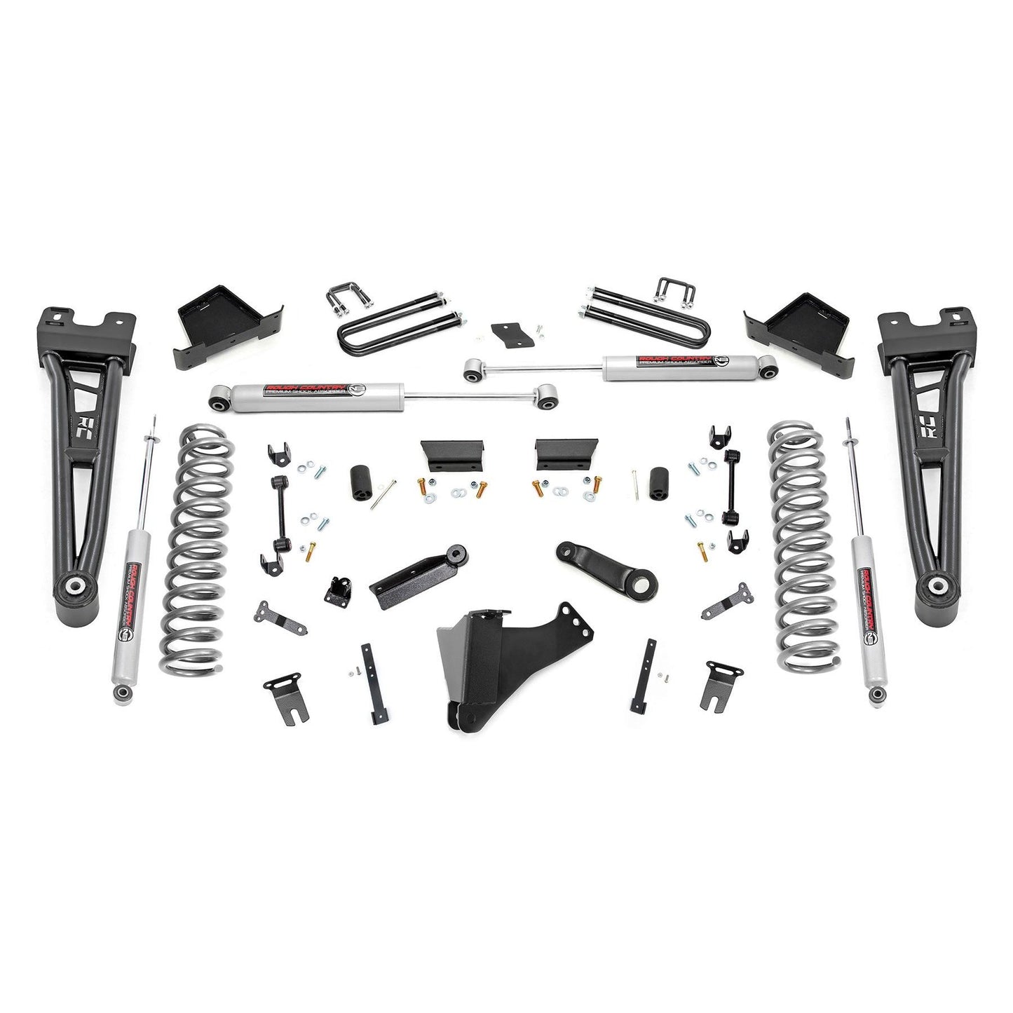 ROUGH COUNTRY 6 Inch Lift Kit | Radius Arm | Ford F-250/F-350 Super Duty 4WD (2023-2025) | 41230