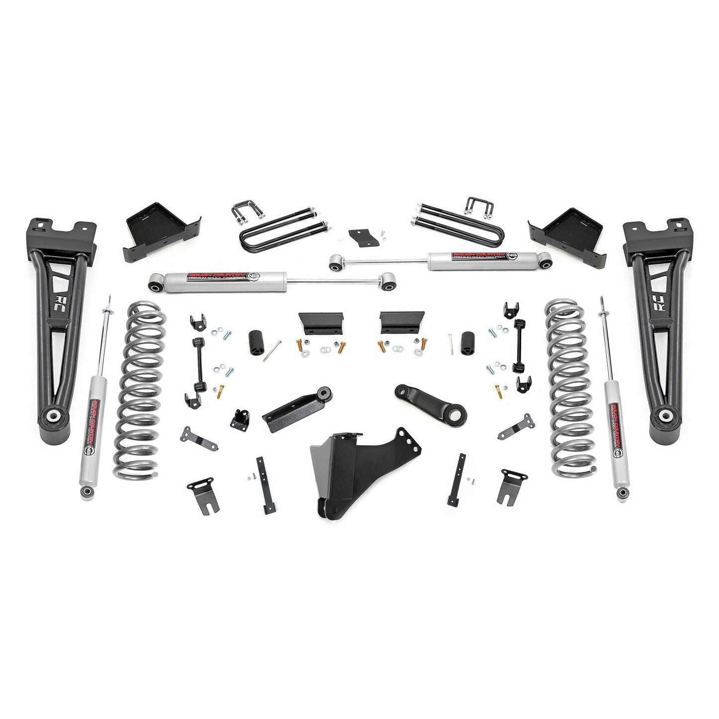 ROUGH COUNTRY 6 Inch Lift Kit | Gas | Radius Arm | Ford F-250/F-350 Super Duty 4WD (23-25) | 41630
