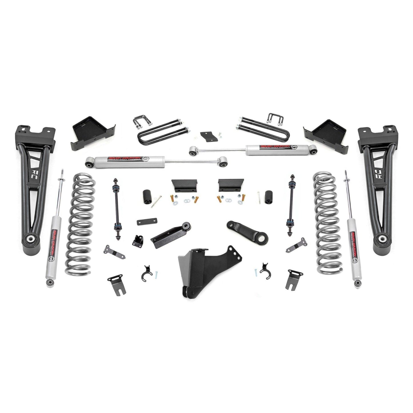 ROUGH COUNTRY 4.5 Inch Lift Kit | Radius Arm | Diesel | Ford F-250/F-350 Super Duty (23-25) | 400330