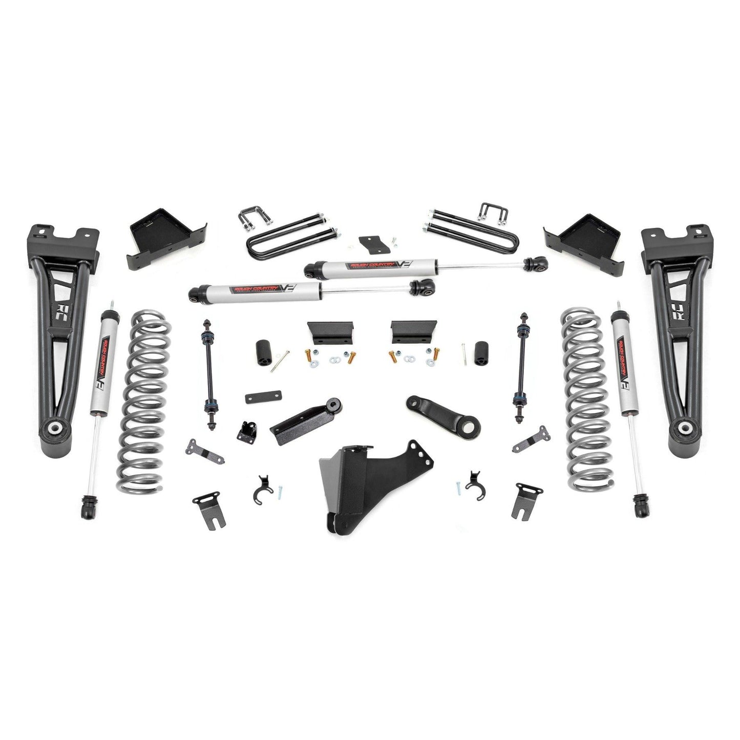 ROUGH COUNTRY 4.5 Inch Lift Kit | Radius Arm | V2 | Diesel | Ford F-250/F-350 Super Duty (23-25) | 400357