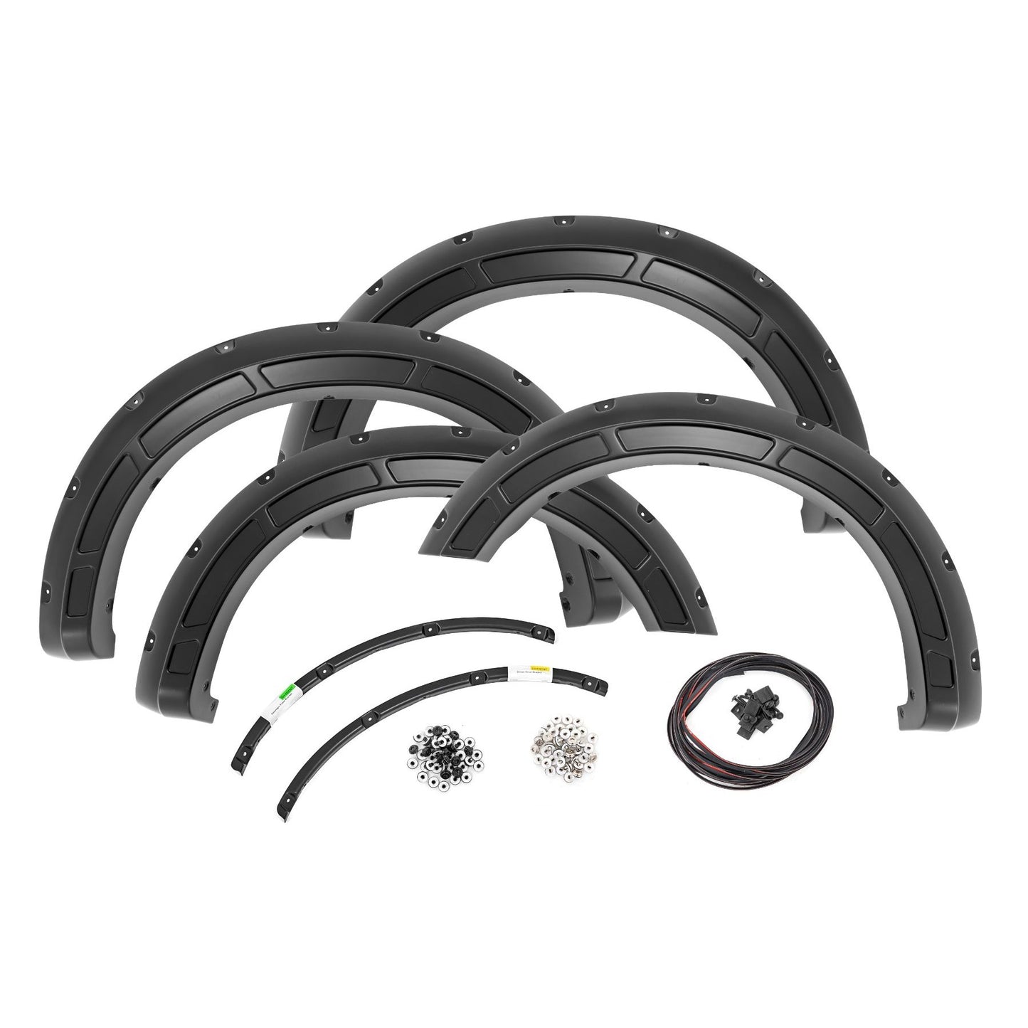 ROUGH COUNTRY | Defender Fender Flares  DR Avalanche  Ford F-250/F-350 Super Duty (23-26) | A-F20231-DR