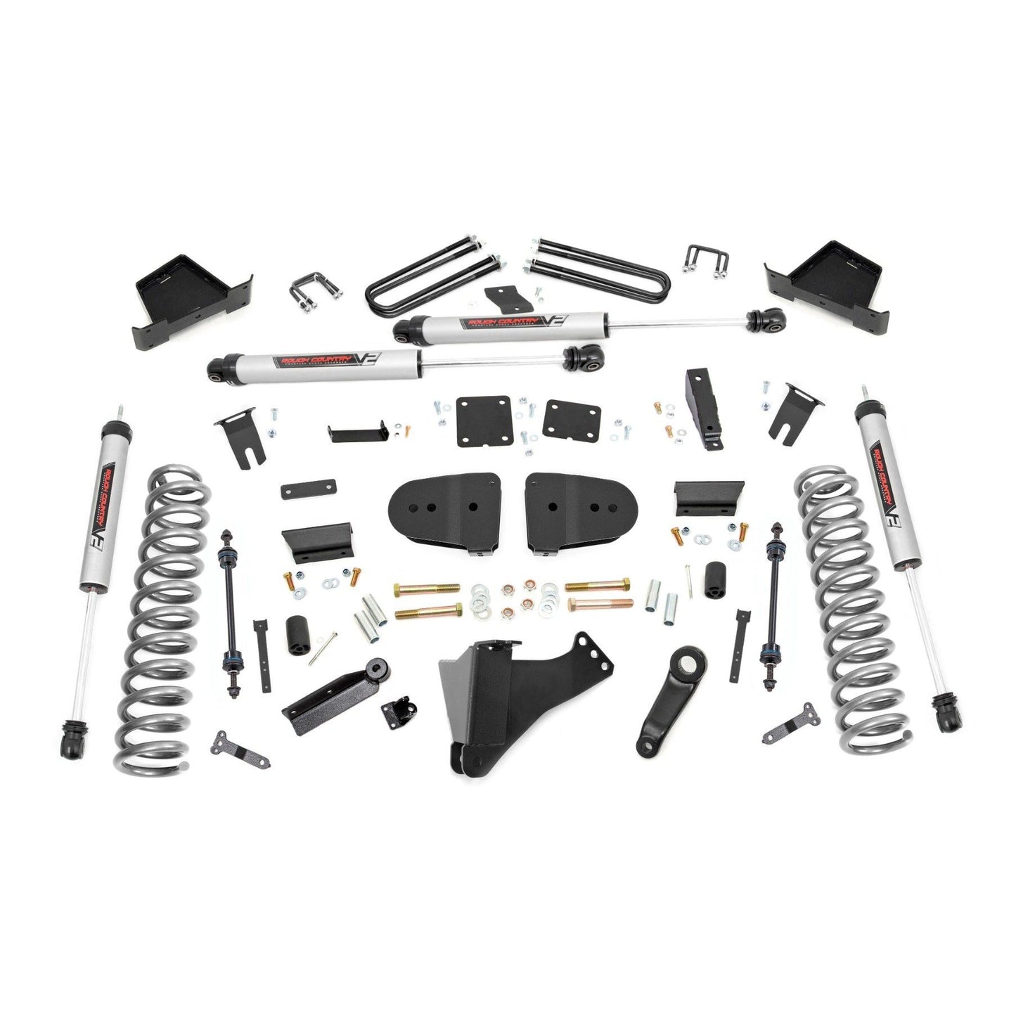 ROUGH COUNTRY 4.5 Inch Lift Kit | V2 | Diesel | Ford F-250/F-350 Super Duty 4WD (2023-2025) | 400157