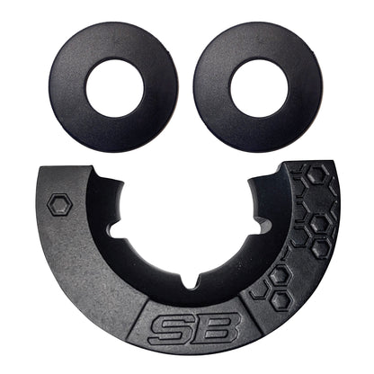D-Ring w/ Isolators – 3/4″ – 4.5 Ton Rating – Black view 3