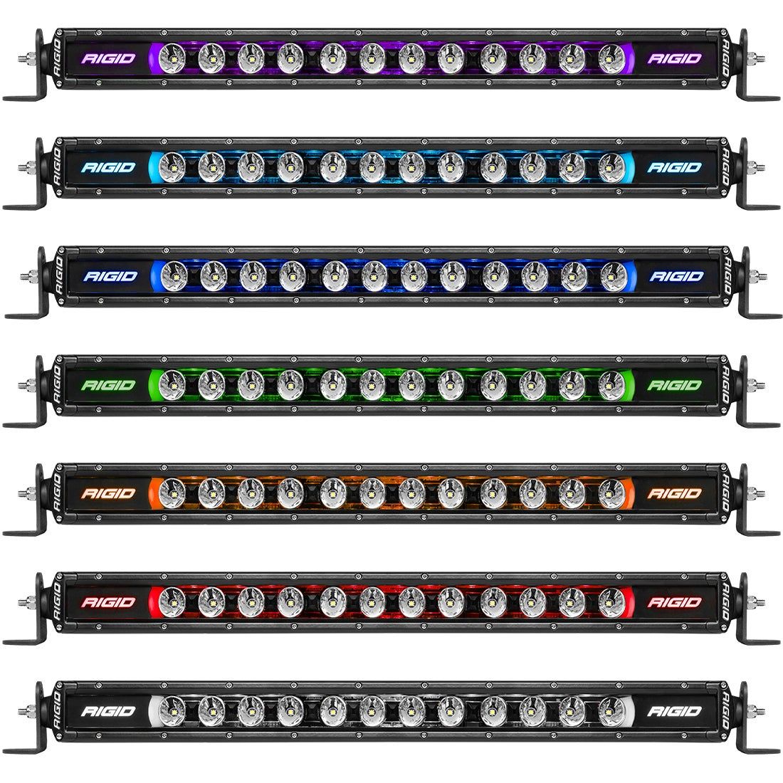 RIGID INDUSTRIES | Radiance Plus SR-Series LED Light 8 Option RGBW Backlight 30 Inch RIGID | 230603