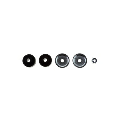 BILSTEIN | Suspension Shock Absorber Front Monotube Jeep Wrangler 1987-1995 With Springover Kit B8 5100  | 24-185653 rubber bushings