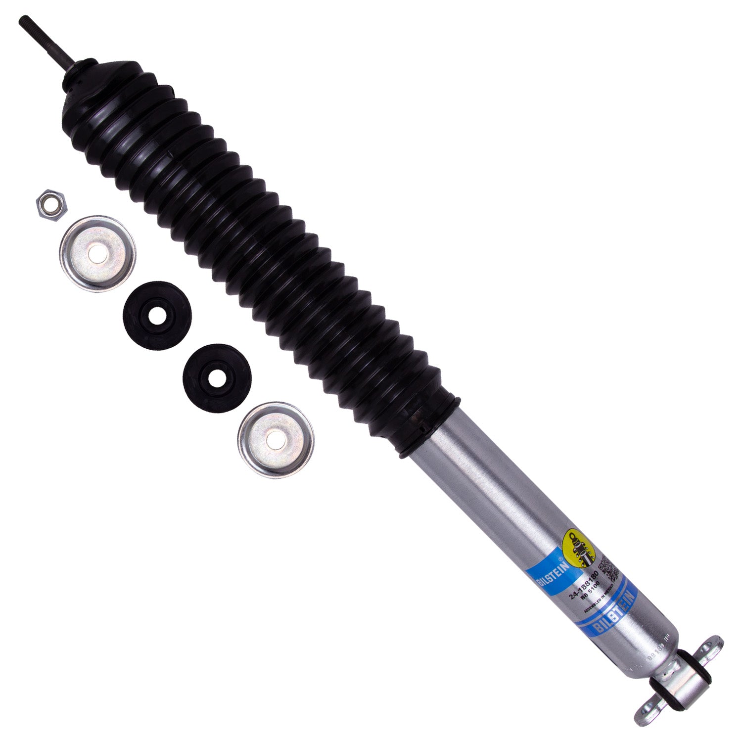 BILSTEIN | Suspension Shock Absorber Front Monotube Jeep Wrangler 1997-2006 4 Inch With Short Arm Lift Kit B8 5100  | 24-188180