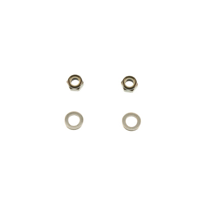 BILSTEIN | Suspension Shock Absorber Front Monotube 11-25 Silverado/Sierra 2500 HD/3500 HD 4-6 Inch B8 5100  | 24-218023 hardware set with nuts and washers