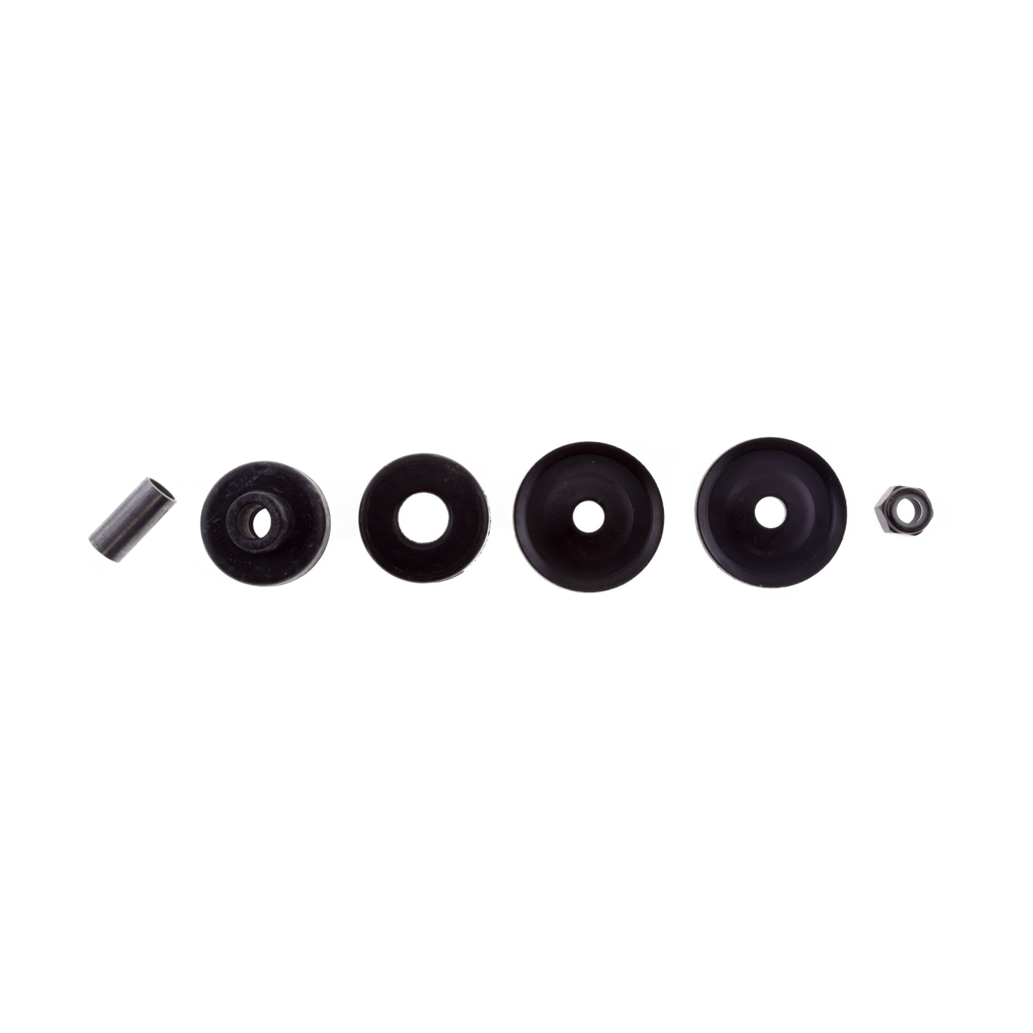 BILSTEIN | Suspension Shock Absorber Rear Monotube Ram 2500 2014-2018 1 Inch B8 5100  | 24-239455 parts including rubber bushings.