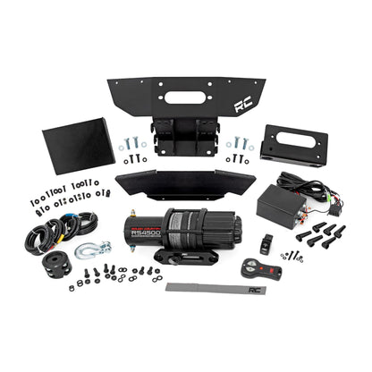 ROUGH COUNTRY Winch Mount | Front | RS4500S | Polaris RZR XP1000-4 (2024) | 93205