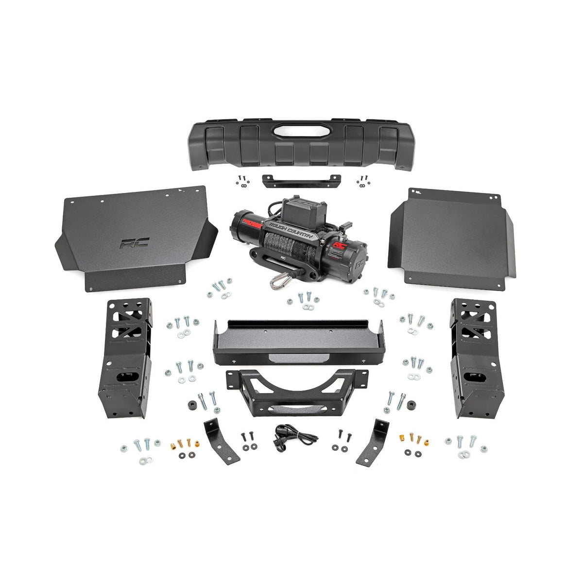 ROUGH COUNTRY RCS10815 10815 FXS Hidden Winch Mount Toyota Tacoma 2024-26