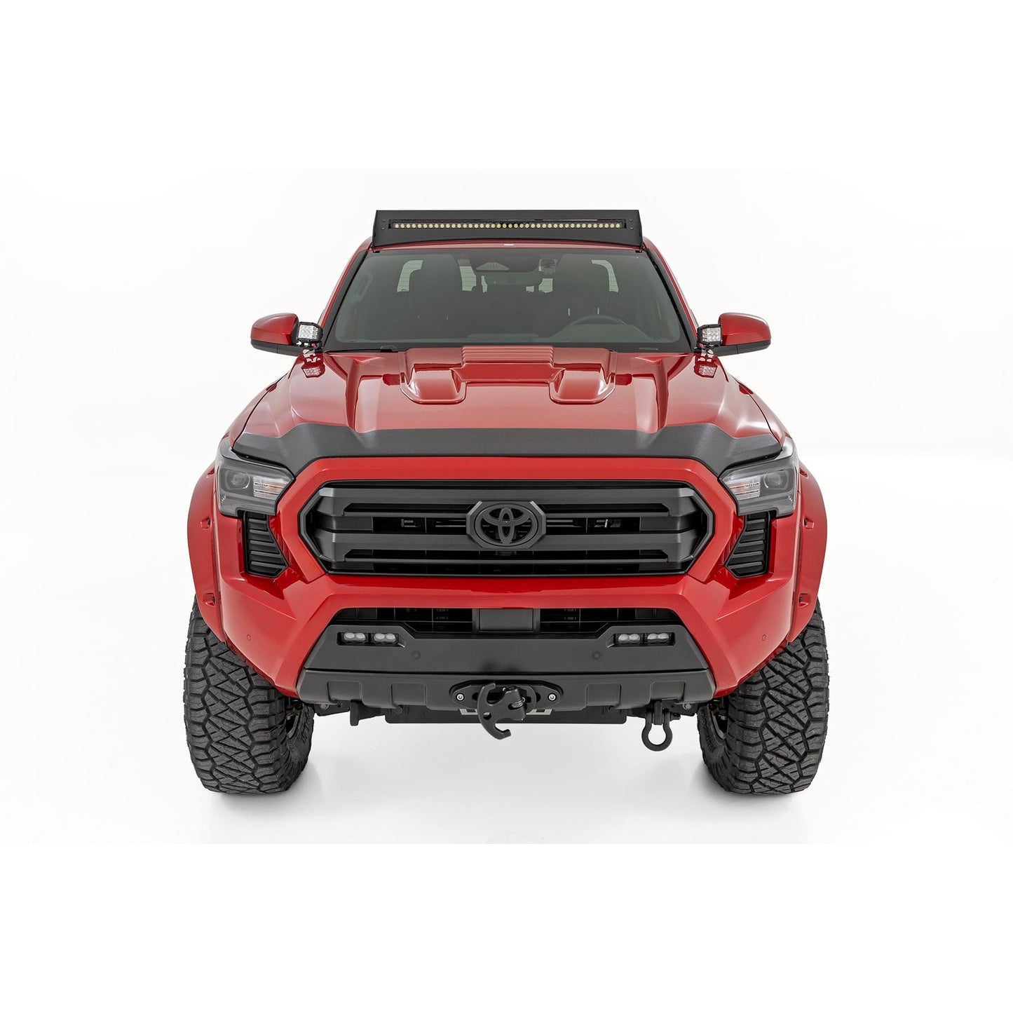 ROUGH COUNTRY | Hood Protector  Gloss Black  Toyota Tacoma 2WD/4WD (2024-2026) | HP80011-RCGB