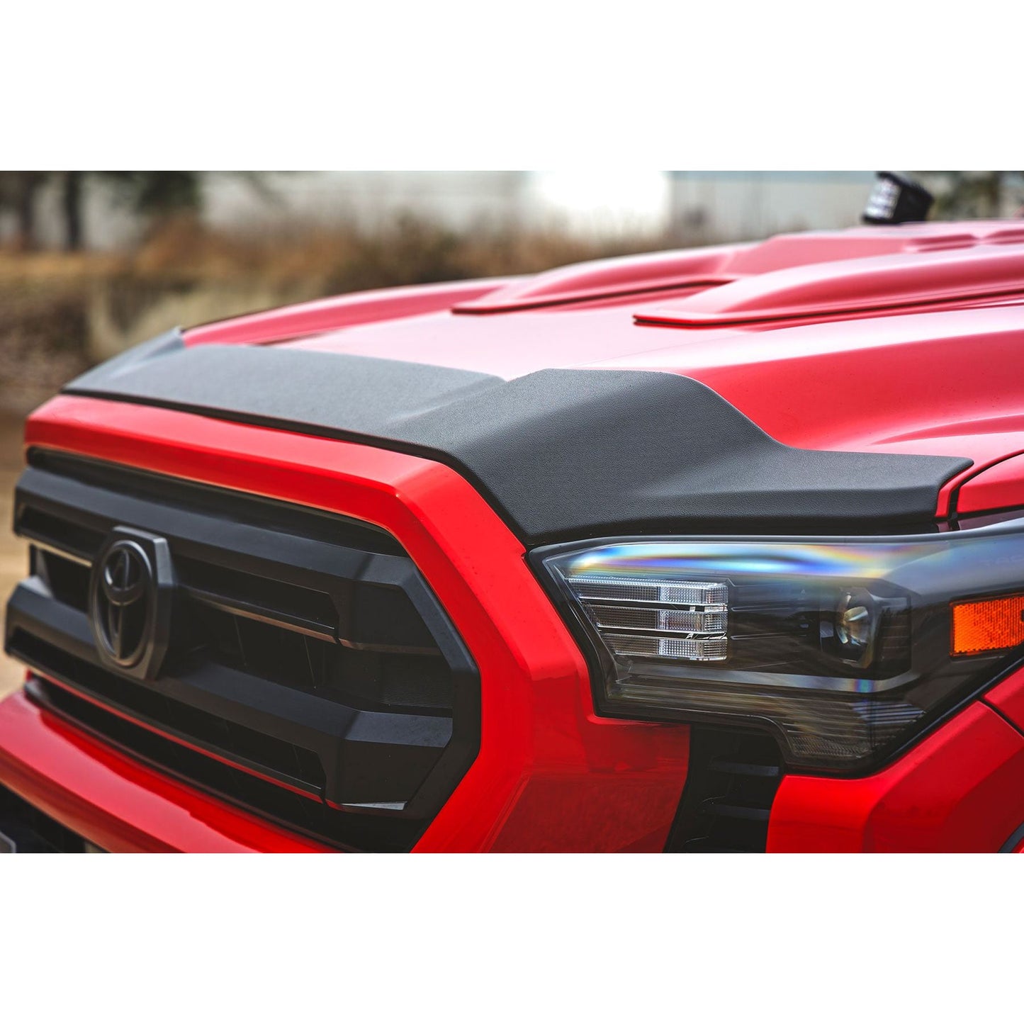 ROUGH COUNTRY | Hood Protector  Gloss Black  Toyota Tacoma 2WD/4WD (2024-2026) | HP80011-RCGB