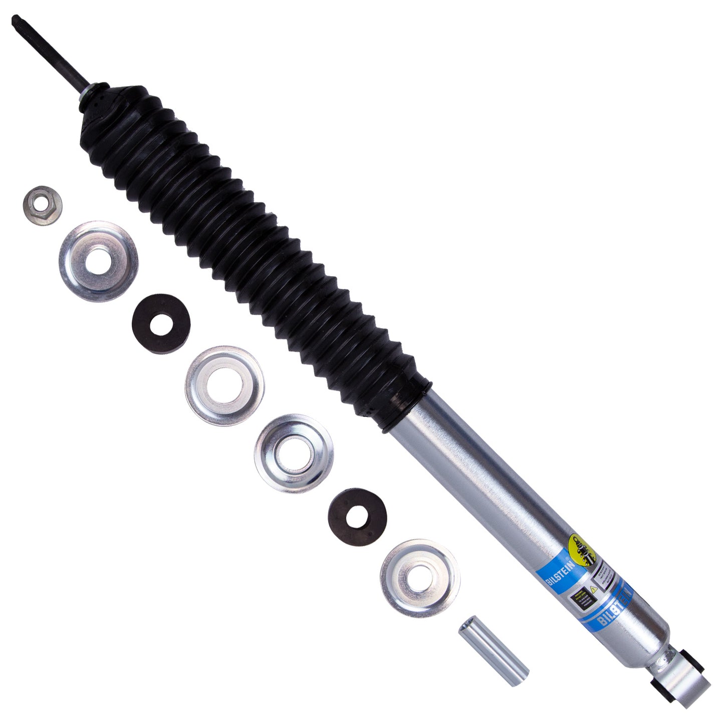 BILSTEIN | Suspension Shock Absorber Rear Monotube Toyota Tundra 2007-2021 2 Inch B8 5100  | 24-286244 with installation components.