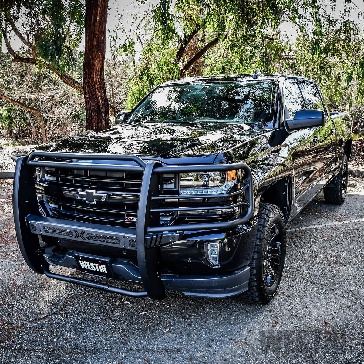 Westin Sportsman X Grille Guard 2016-2018 Chevy Silverado 1500