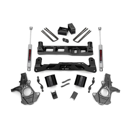 ROUGH COUNTRY 5 Inch Lift Kit | Alum/Stamp Steel | Chevy/GMC 1500 (14-18 & Classic) | 24831