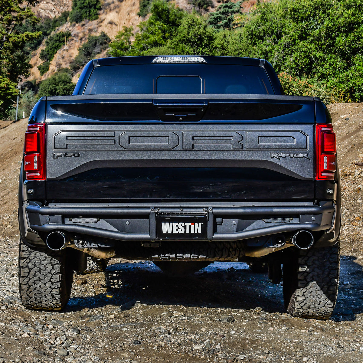 Westin Outlaw Rear Bumper 2017-2020 Ford F-150 Raptor
