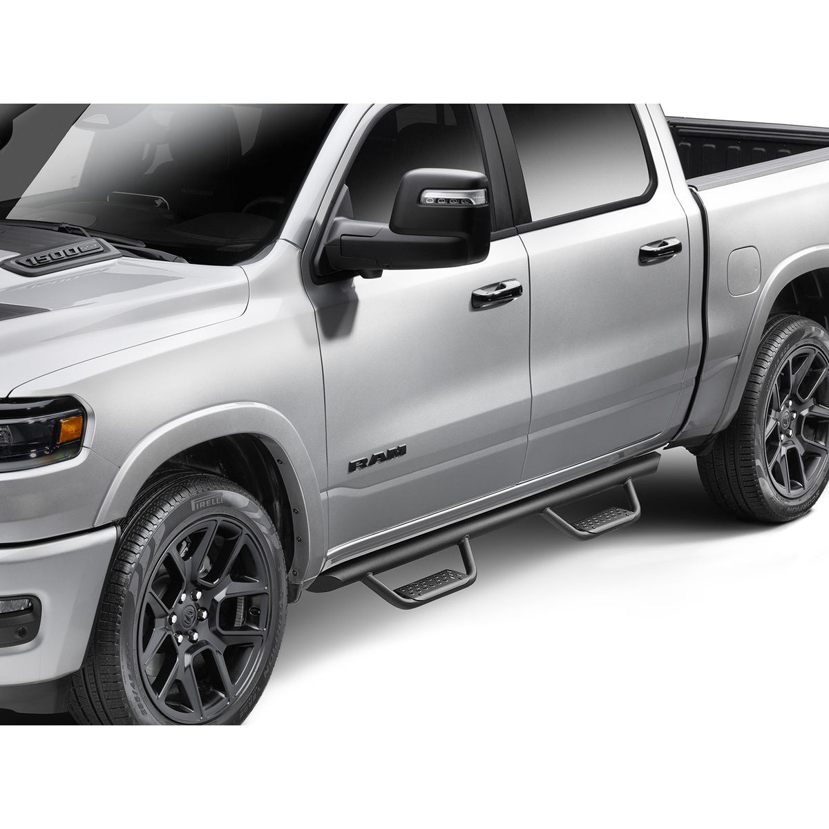Go Rhino side steps - representative product-family image; finish and accessories may differ
