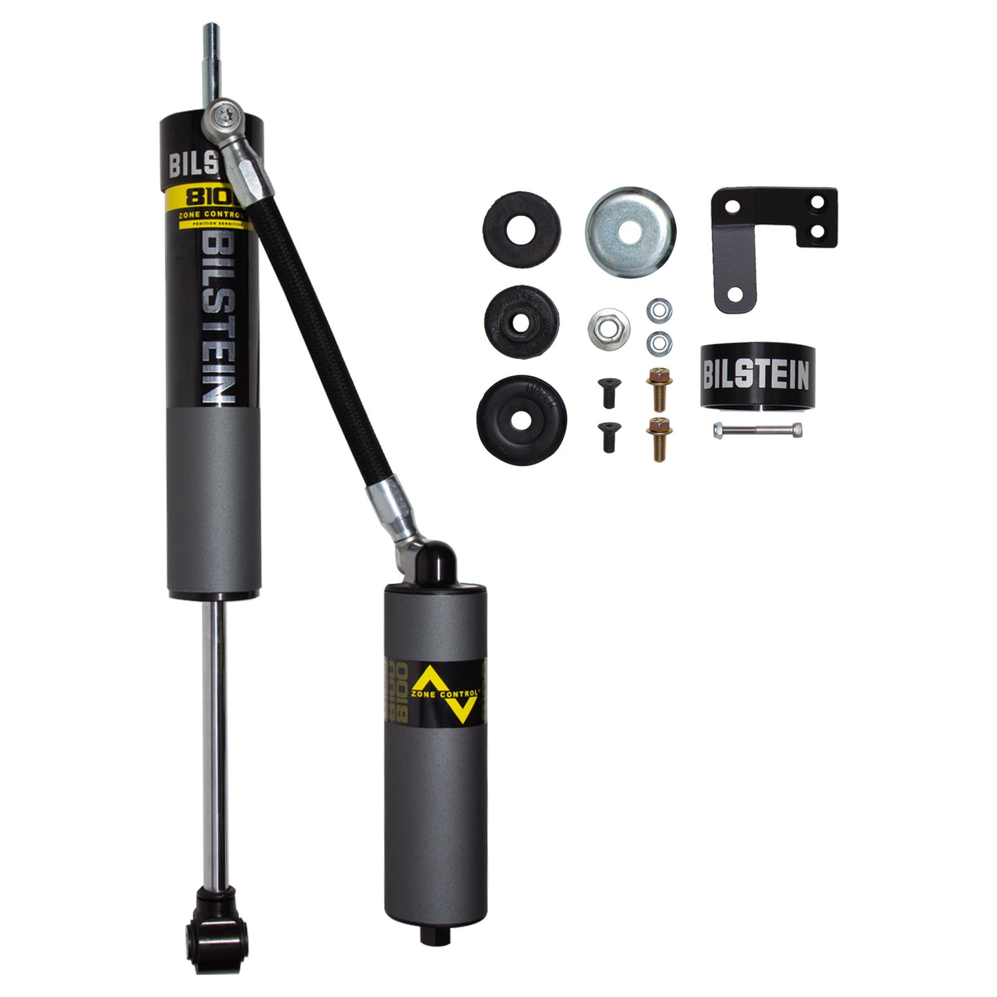 BILSTEIN | Suspension Shock Absorber Front Left Monotube Ram 2500 19-25 B8 8100 (ZoneControl R) | 25-302226 assembly and components