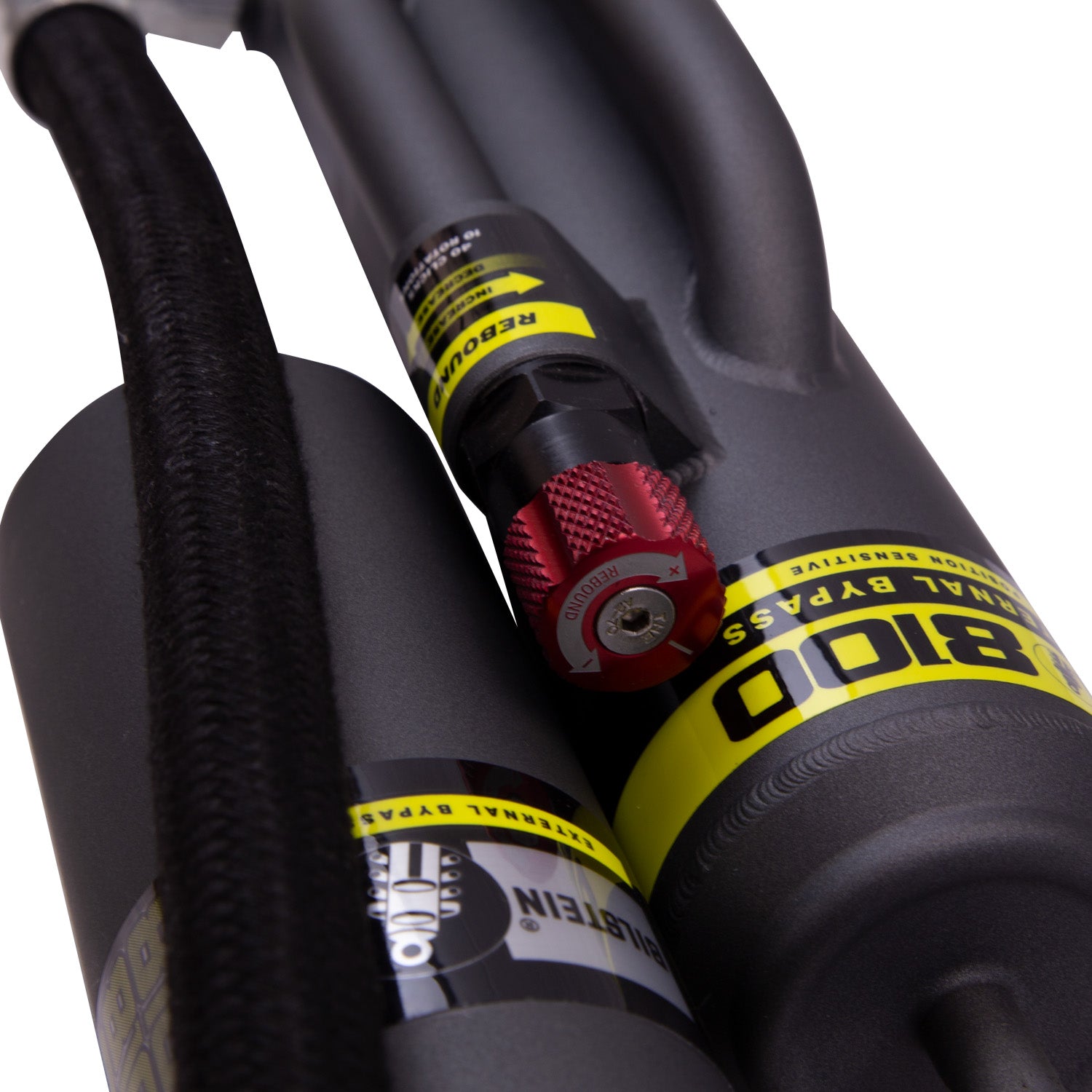 BILSTEIN | Suspension Shock Absorber Rear Right Monotube Toyota Tacoma 2005-2023 B8 8100 (Bypass) | 25-320459 close-up view.