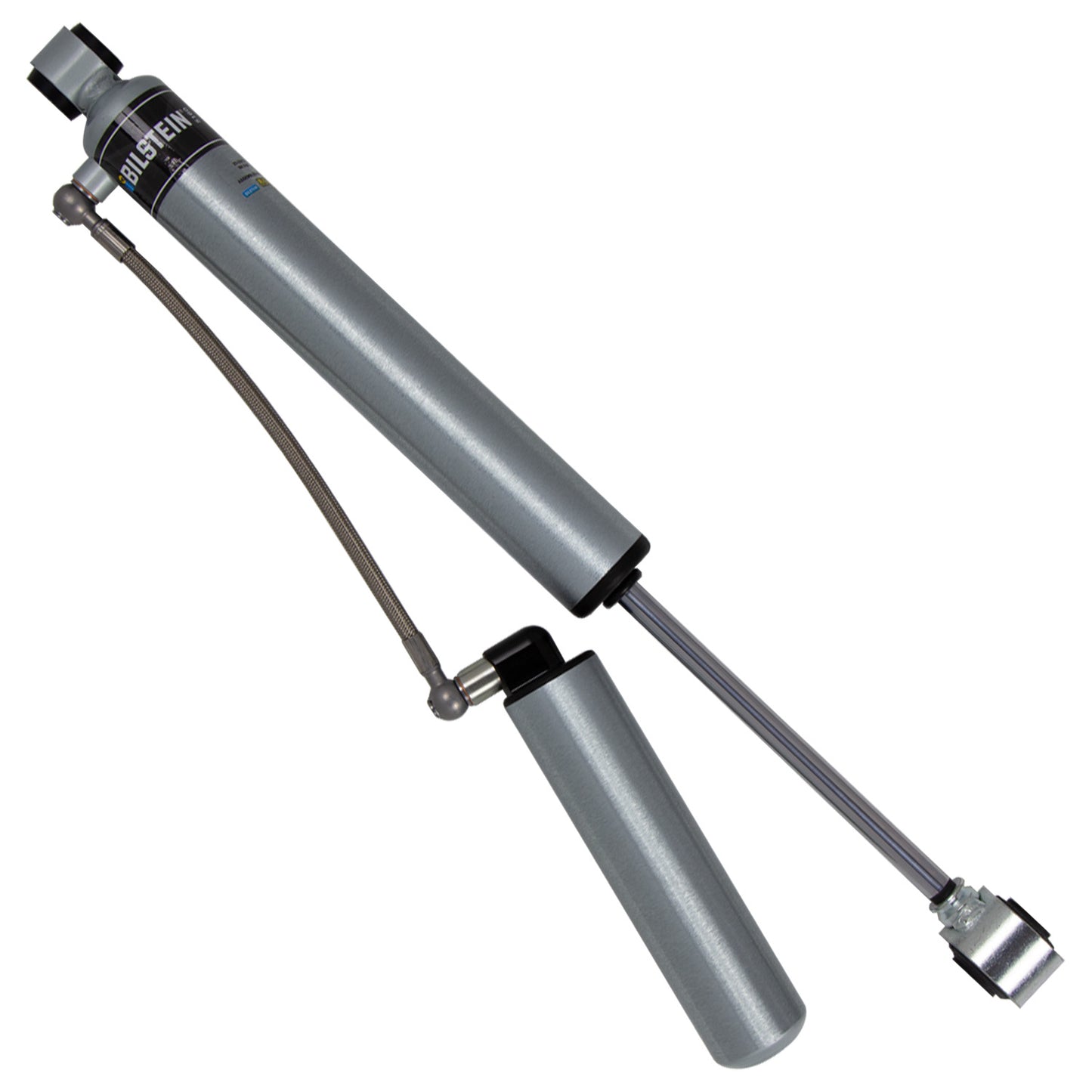 BILSTEIN | Suspension Shock Absorber Rear Monotube Nissan Frontier 2022-2025 B8 5160  | 25-329773, showing monotube design and remote reservoir.