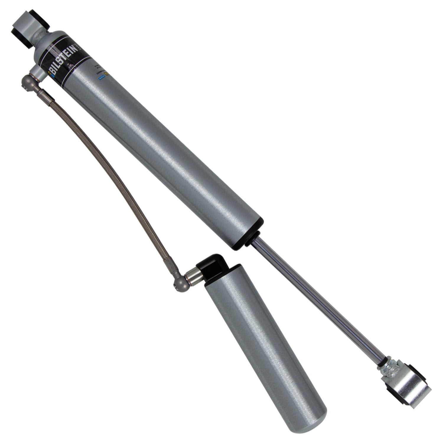 BILSTEIN | Suspension Shock Absorber Rear Monotube Nissan Frontier 2022-2025 B8 5160  | 25-329773, showing monotube design and remote reservoir.