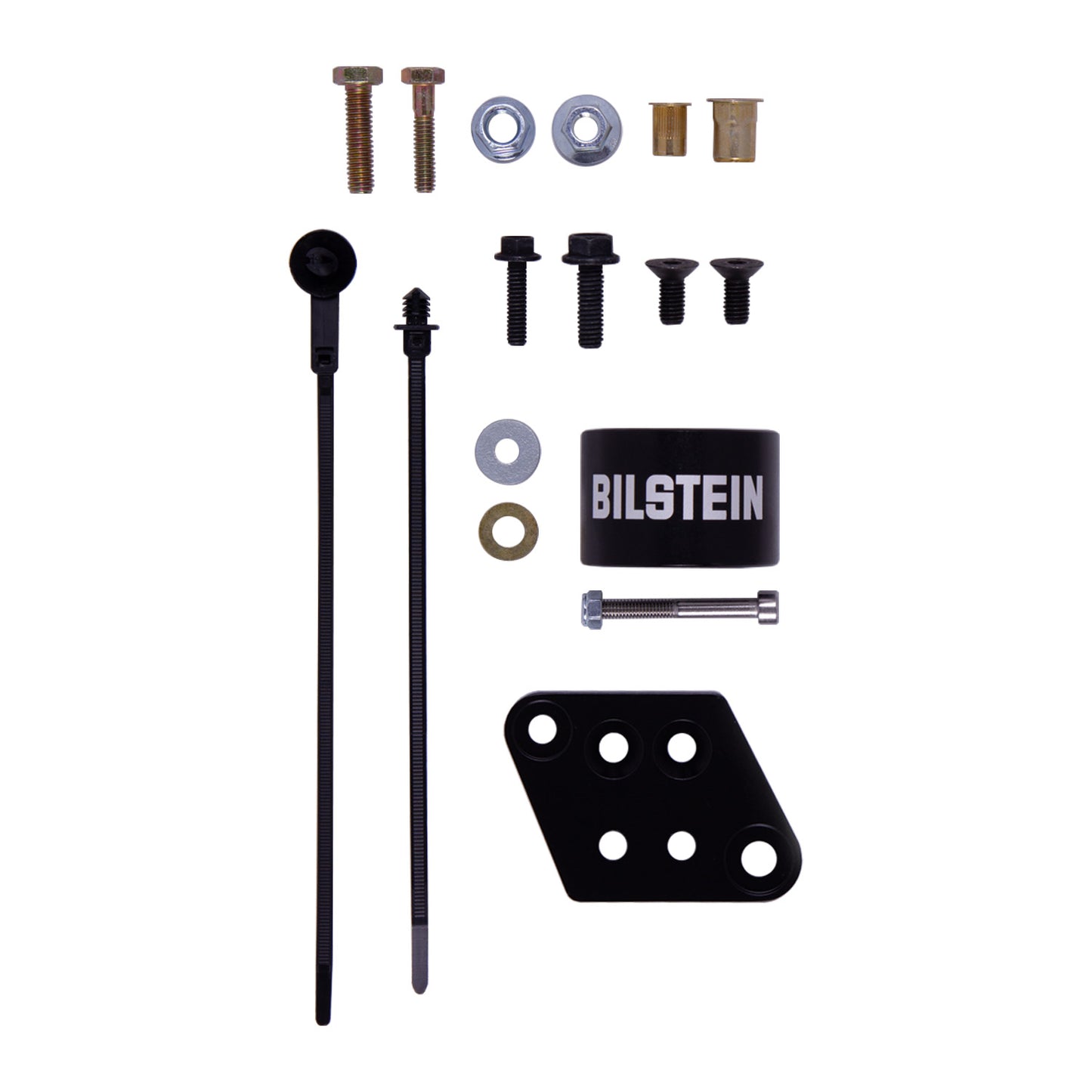 BILSTEIN | Suspension Shock Absorber Front Right Monotube Jeep Wrangler 2018-2025 2-3 Inch B8 5160  | 25-329872 components and hardware kit