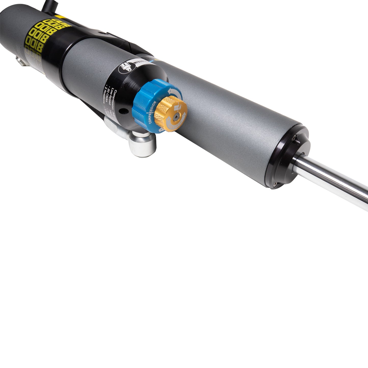 BILSTEIN | Suspension Shock Absorber Rear Left Monotube Jeep Wrangler 2018-2025 3-4.5 Inch B8 8100 (DSA)  | 25-331127 close-up view