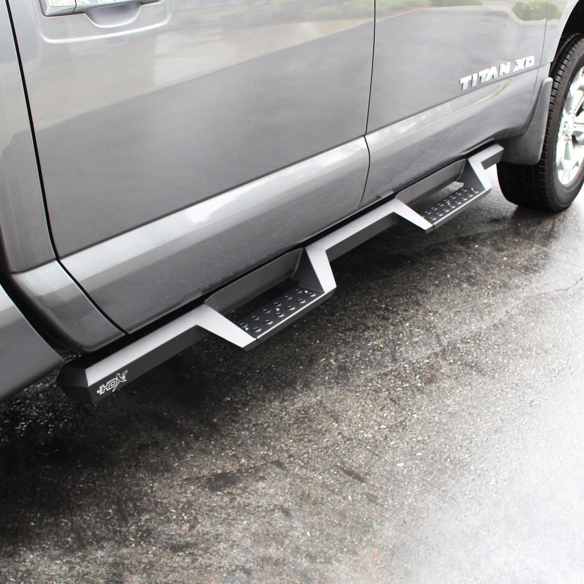 Westin HDX Drop Nerf Steps 2016-2024 Nissan Titan XD Crew Cab