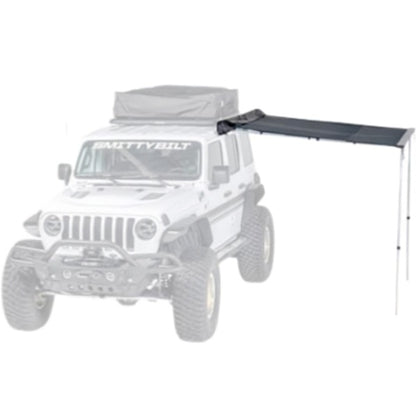 SMITTYBILT | Gen2 6 Foot Tent Awning 6.5' Wide x 6.5' Long Gray  Smittybilt |2587