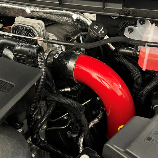 BANKS POWER | Boost Tube Upgrade Kit Fits 20-26 Chevy/GMC 2500/3500 6.6L Duramax, L5P Red Powdercoat | 26005