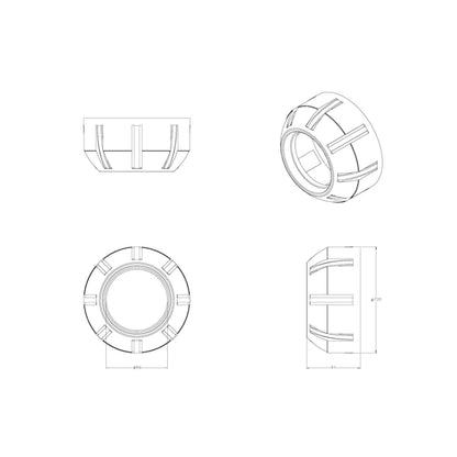 Morimoto Bullet Projector Shroud product image 2