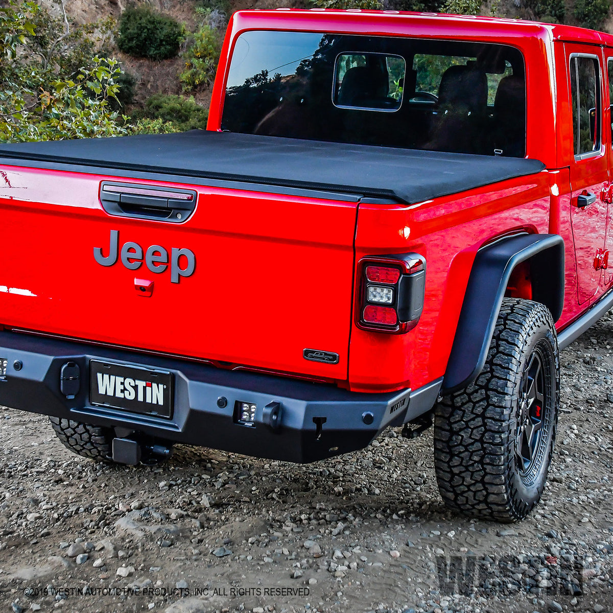 Westin Tube Fenders - Rear 2020-2024 Jeep Gladiator