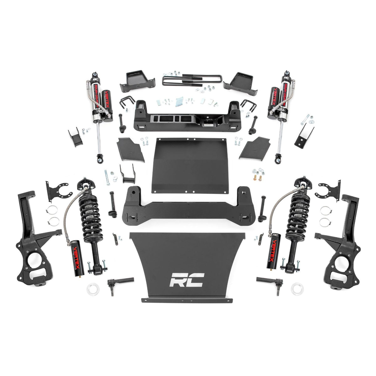 Rough Country 4 Inch Lift Kit | AT4/Trailboss | Vertex | Chevy/GMC Sierra 1500 (19-24)/Silverado 1500 (19-24) 27550