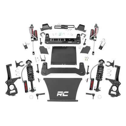 Rough Country 4 Inch Lift Kit | AT4/Trailboss | Vertex | Chevy/GMC Sierra 1500 (19-24)/Silverado 1500 (19-24) 27550