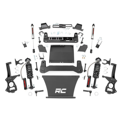 Rough Country 4 Inch Lift Kit | AT4/Trailboss | Vertex/V2 | Chevy/GMC Sierra 1500 (19-24)/Silverado 1500 (19-24) 27557