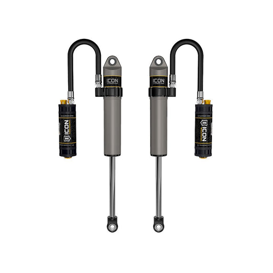 ICON VEHICLE DYNAMICS | 2020-2023 Jeep Gladiator 2018-2023 Jeep Wrangler JL 2.5 Inch Lift Front V.S. 2.5 Aluminum Series Shock Absorbers Remote Reservoir W/ CDCV Pair Icon Vehicle Dynamics | 27821CP