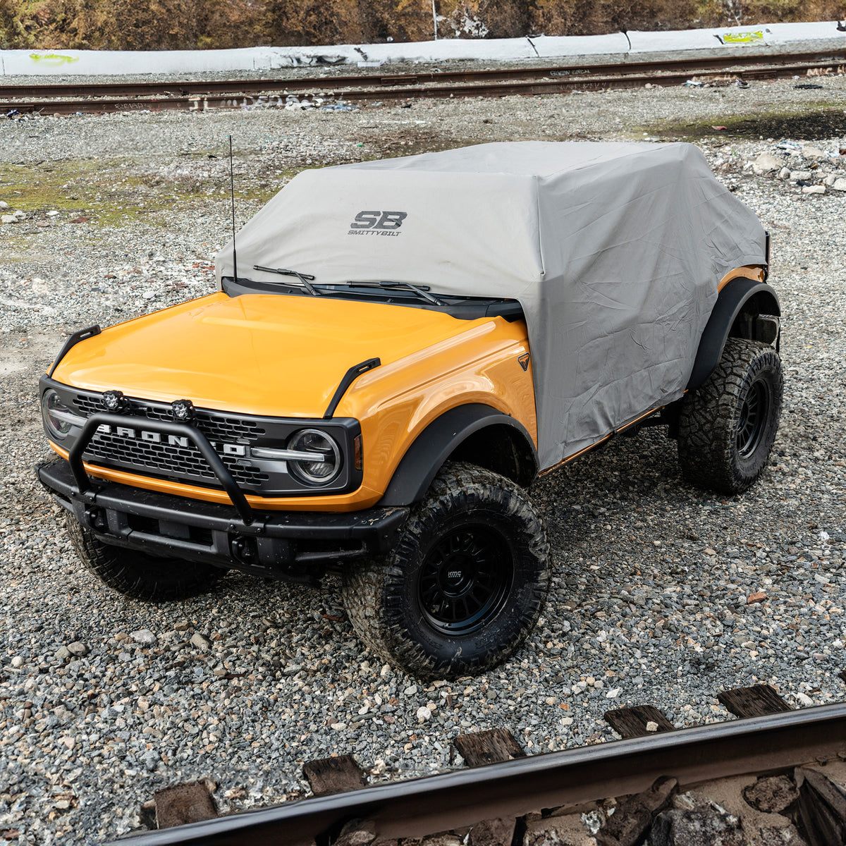 Cab Cover w/ Door Flaps – Gray (21+ Bronco 4-Door) view 1
