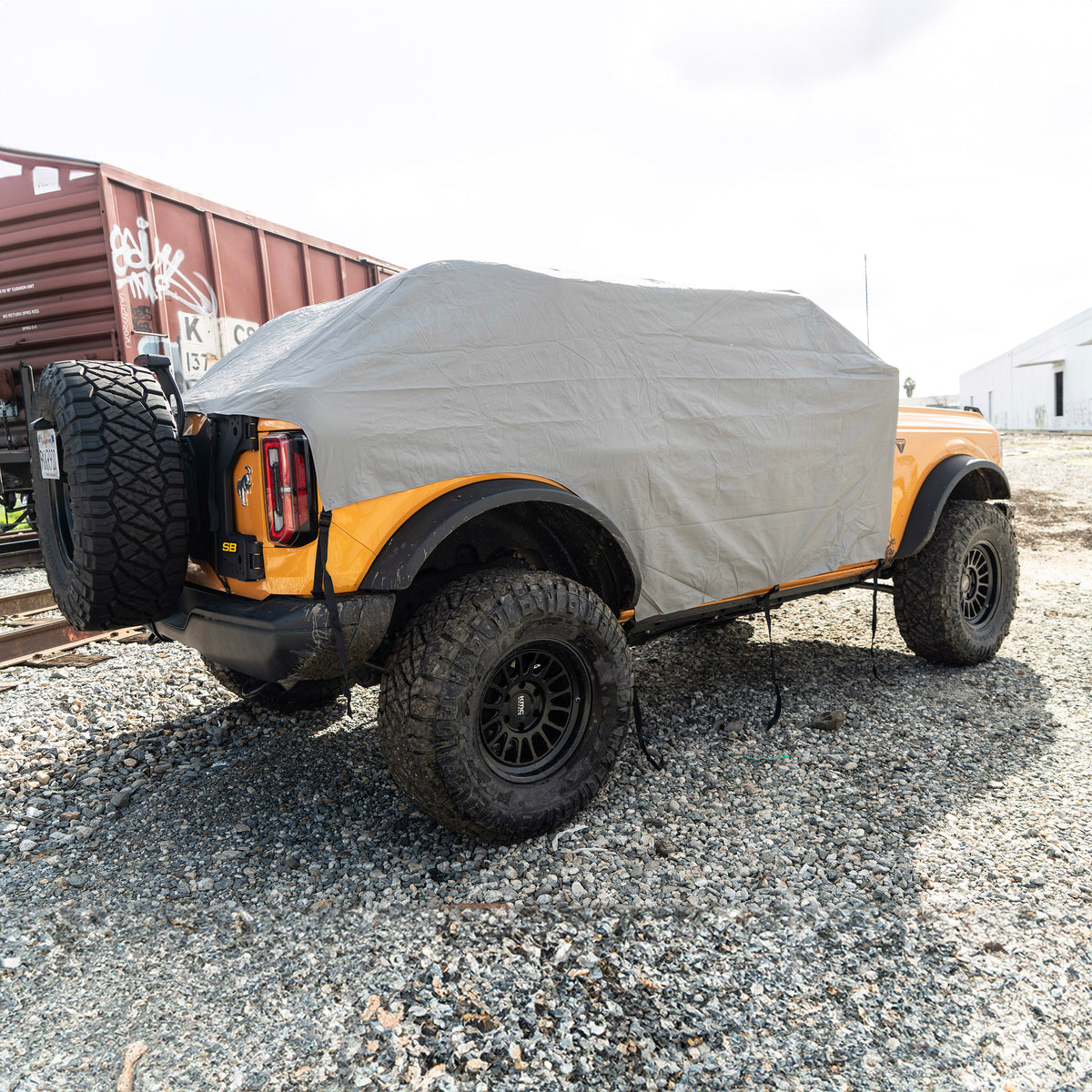 Cab Cover w/ Door Flaps – Gray (21+ Bronco 4-Door) view 2