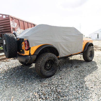 Cab Cover w/ Door Flaps – Gray (21+ Bronco 4-Door) view 2