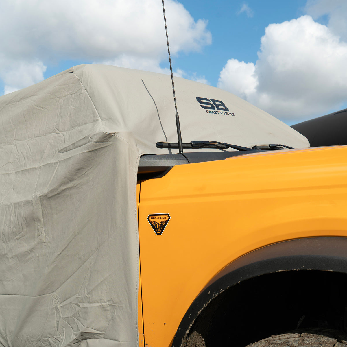 Cab Cover w/ Door Flaps – Gray (21+ Bronco 4-Door) view 4