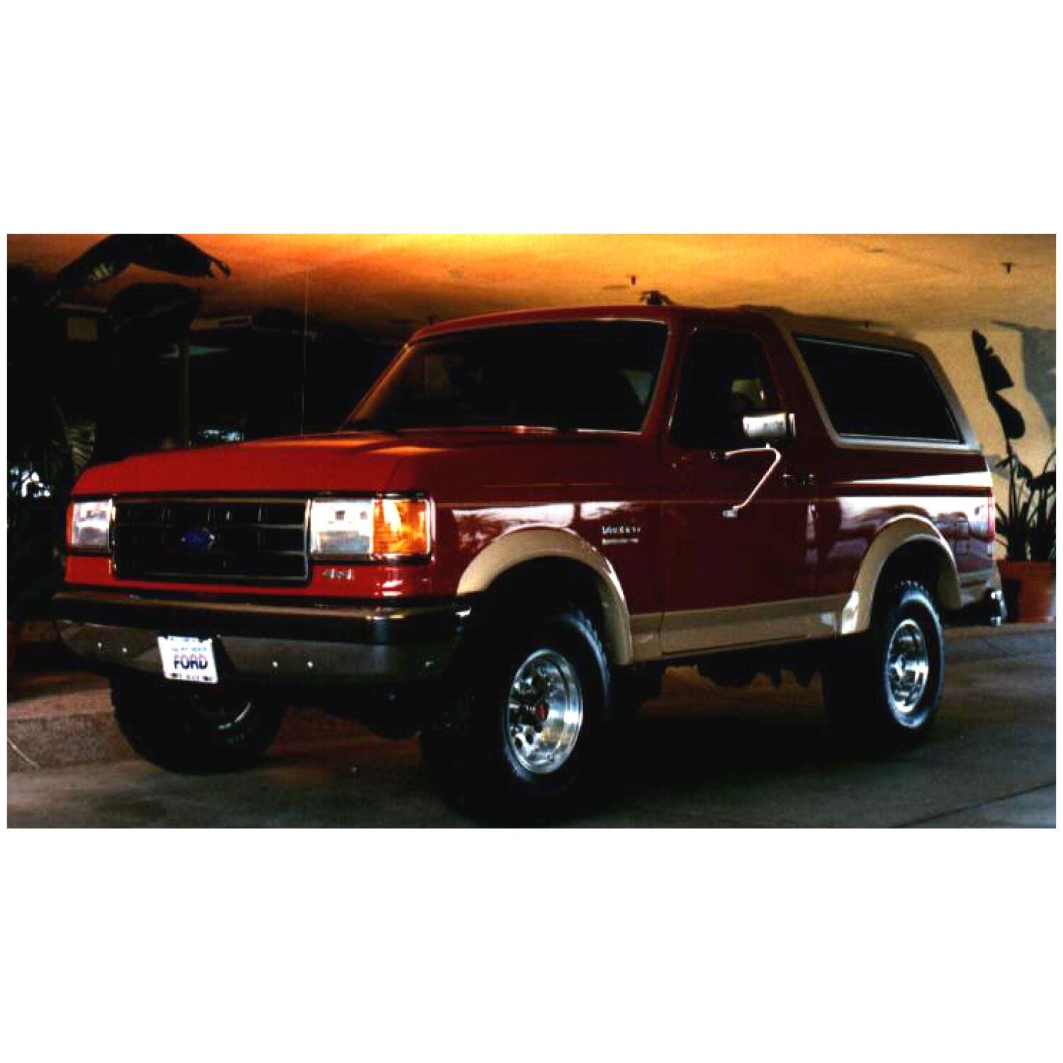 Husky Liners | Extend-A-Fender 4 PC Fender Flare Set For 1987-1991 Bronco/F-150/F-250/F-350 Husky Liners | 2802903 installed on a Ford Bronco.