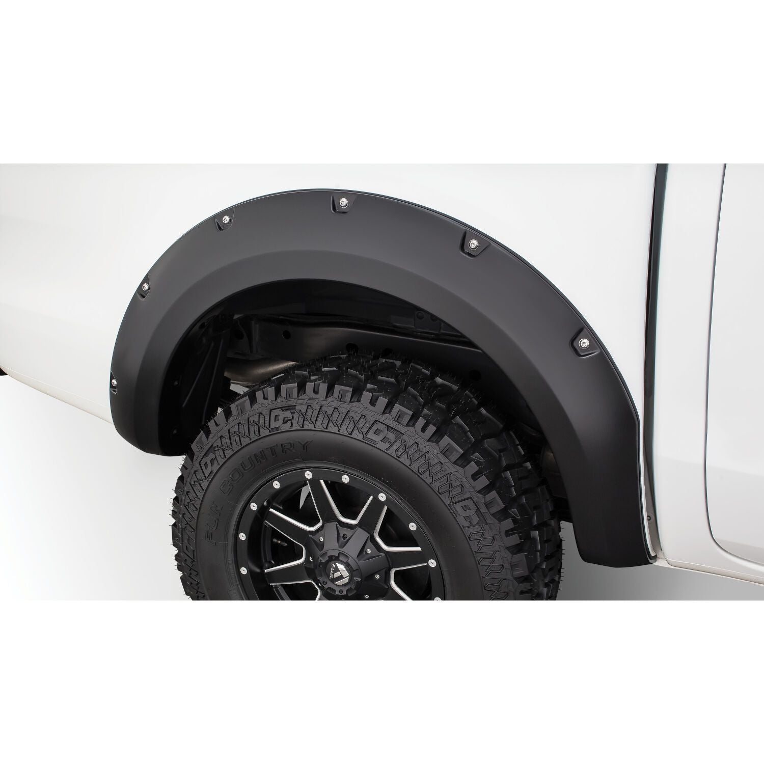 Husky Liners | Pocket Style Fender Flare 4 PC Set For 2011-2018 Ranger Husky Liners | 2802934 on rugged tire