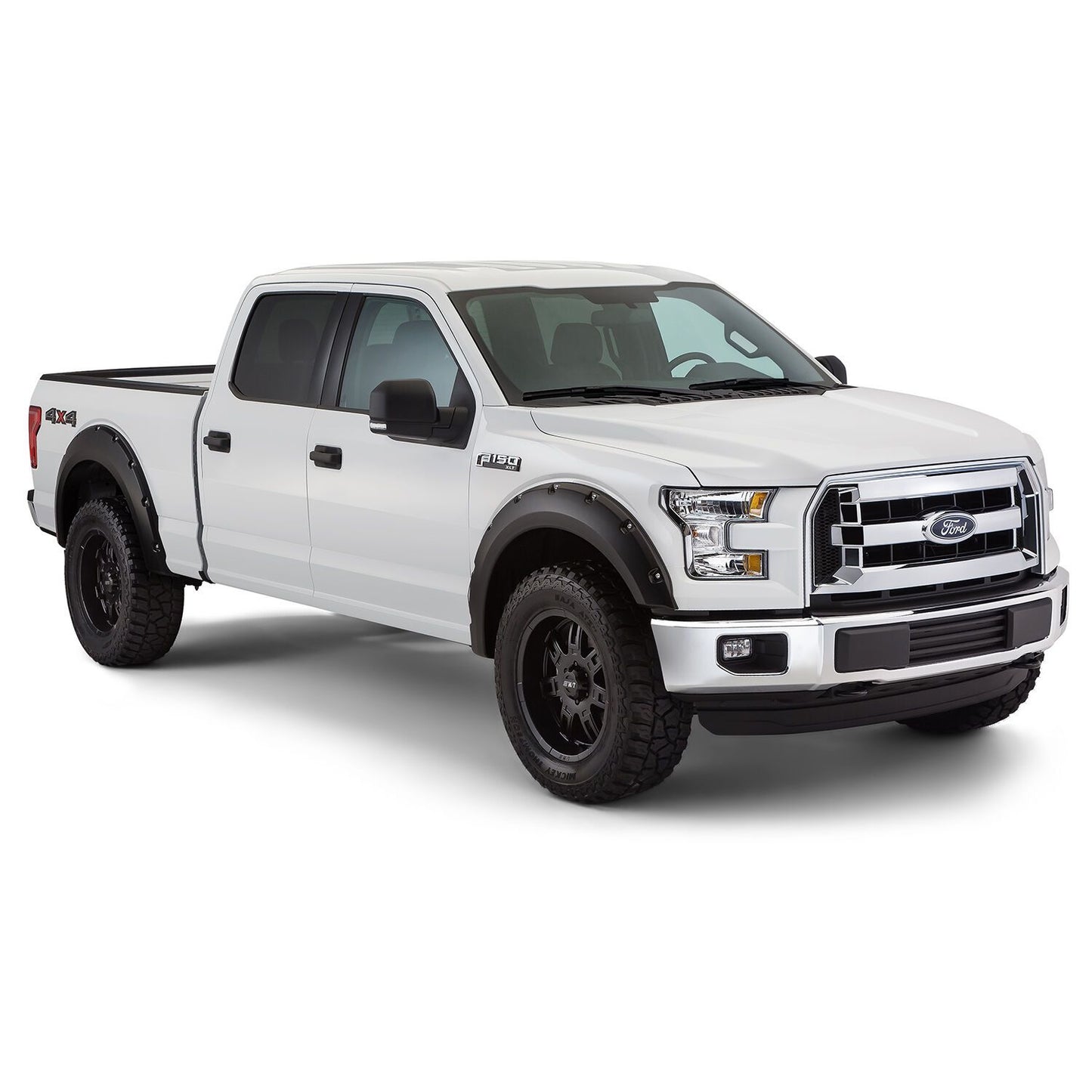 Husky Liners | Pocket Style Fender Flare 4 PC Set For 2015-2017 F-150 Husky Liners | 2802935 on a Ford F-150 truck.