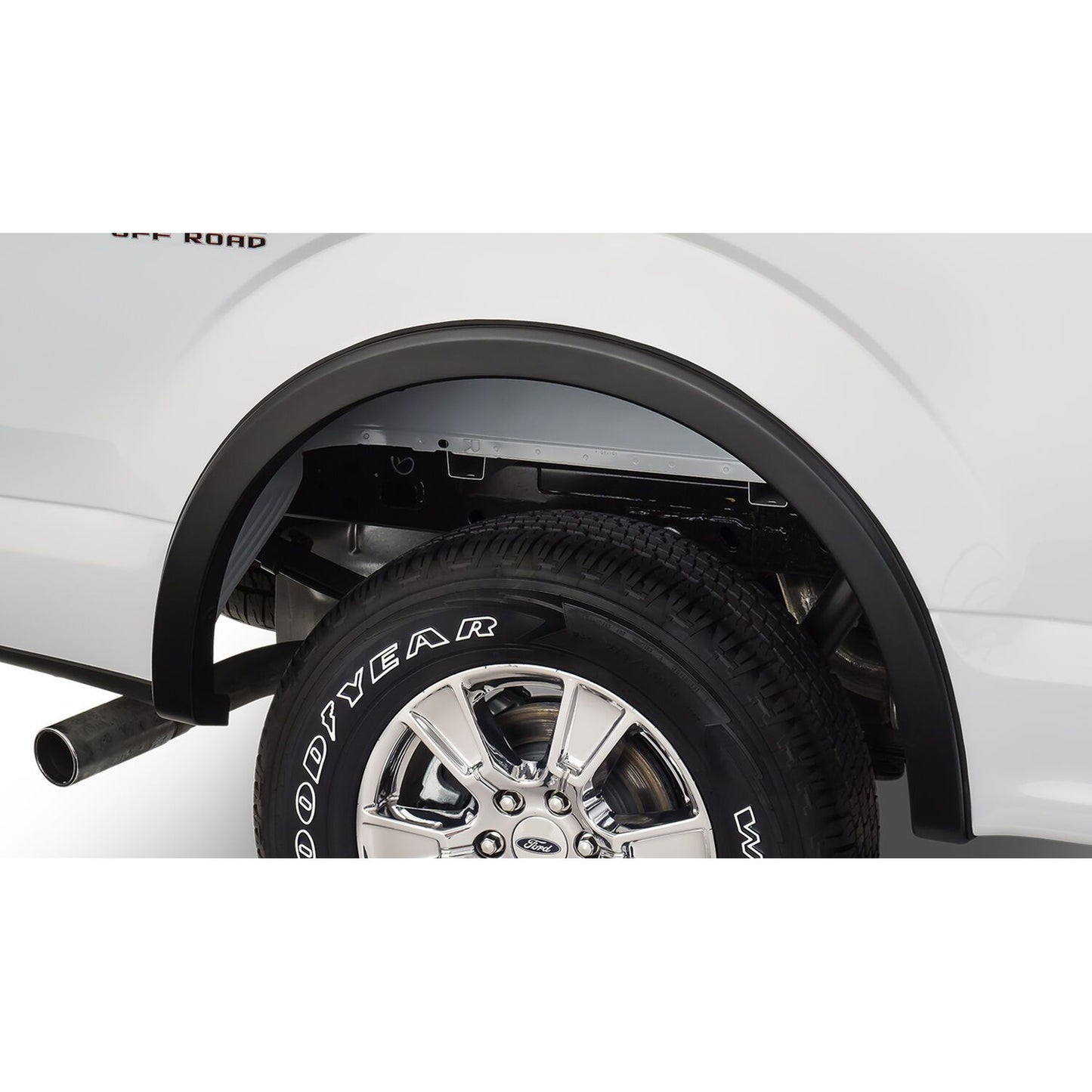 Husky Liners | OE Style Fender Flares Black Smooth Finish 4-Piece Set For 2015-2017 F-150 Husky Liners | 2802937 installed on truck