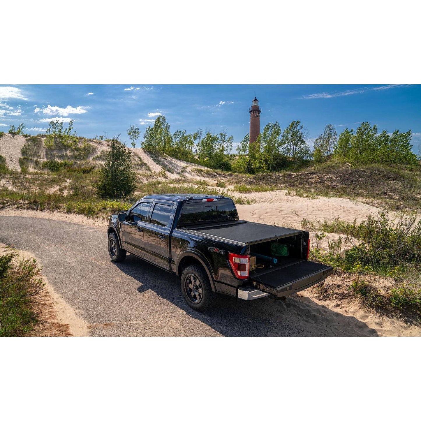 Husky Liners | OE Style Fender Flares Black Smooth Finish 4-Piece Set For 2017-2022 F-250/F-350 Super Duty Husky Liners | 2802944 on a black truck
