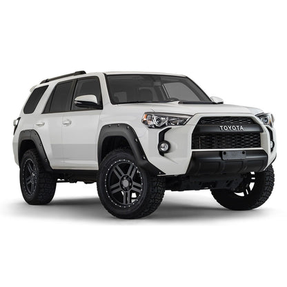 Husky Liners | Pocket Style Fender Flare 4 PC Set For 2014-2024 4Runner Husky Liners | 2803921 installed on a white Toyota 4Runner