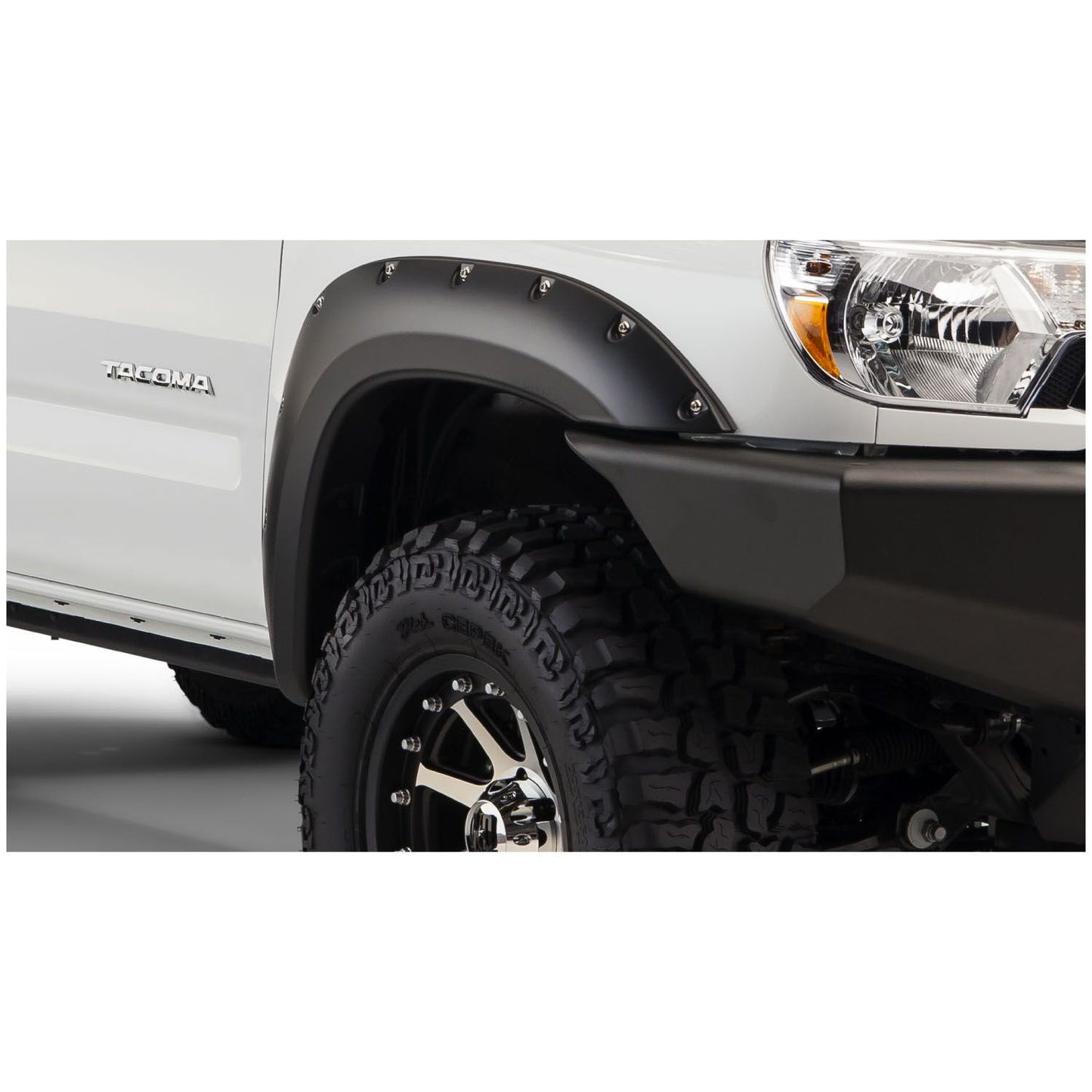 Husky Liners | Pocket Style Fender Flare 4 PC Set For 2012-2015 Tacoma 60.3 Bed Length Husky Liners | 2803927 installed