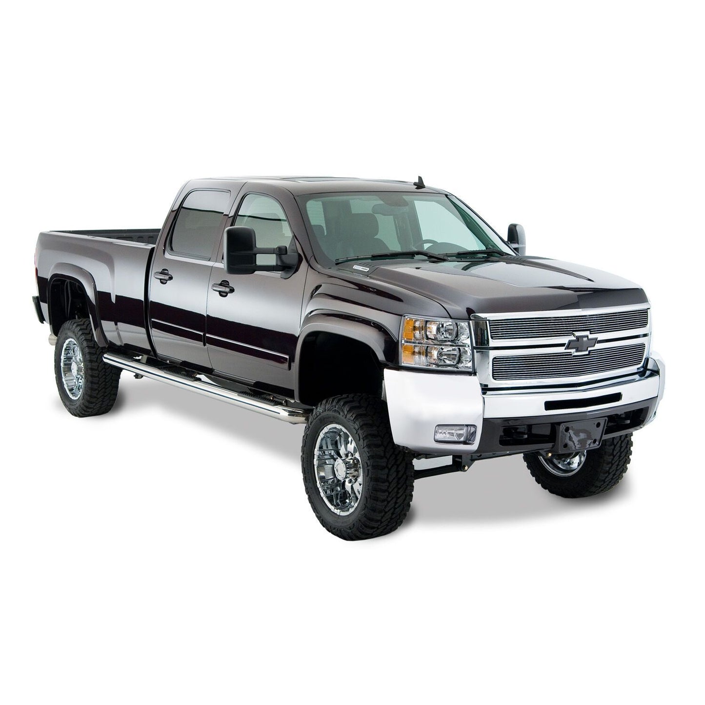 Husky Liners | Extend-A-Fender 4 PC Fender Flare Set For 2007-2014 Silverado 1500/2500 HD/3500 HD Husky Liners | 2804938 on a truck