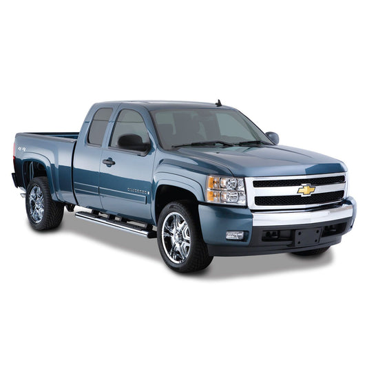 Husky Liners | OE Style Fender Flares Black Smooth Finish 4-Piece Set For 2007-2013 Silverado 1500 Husky Liners | 2804941 on a Silverado