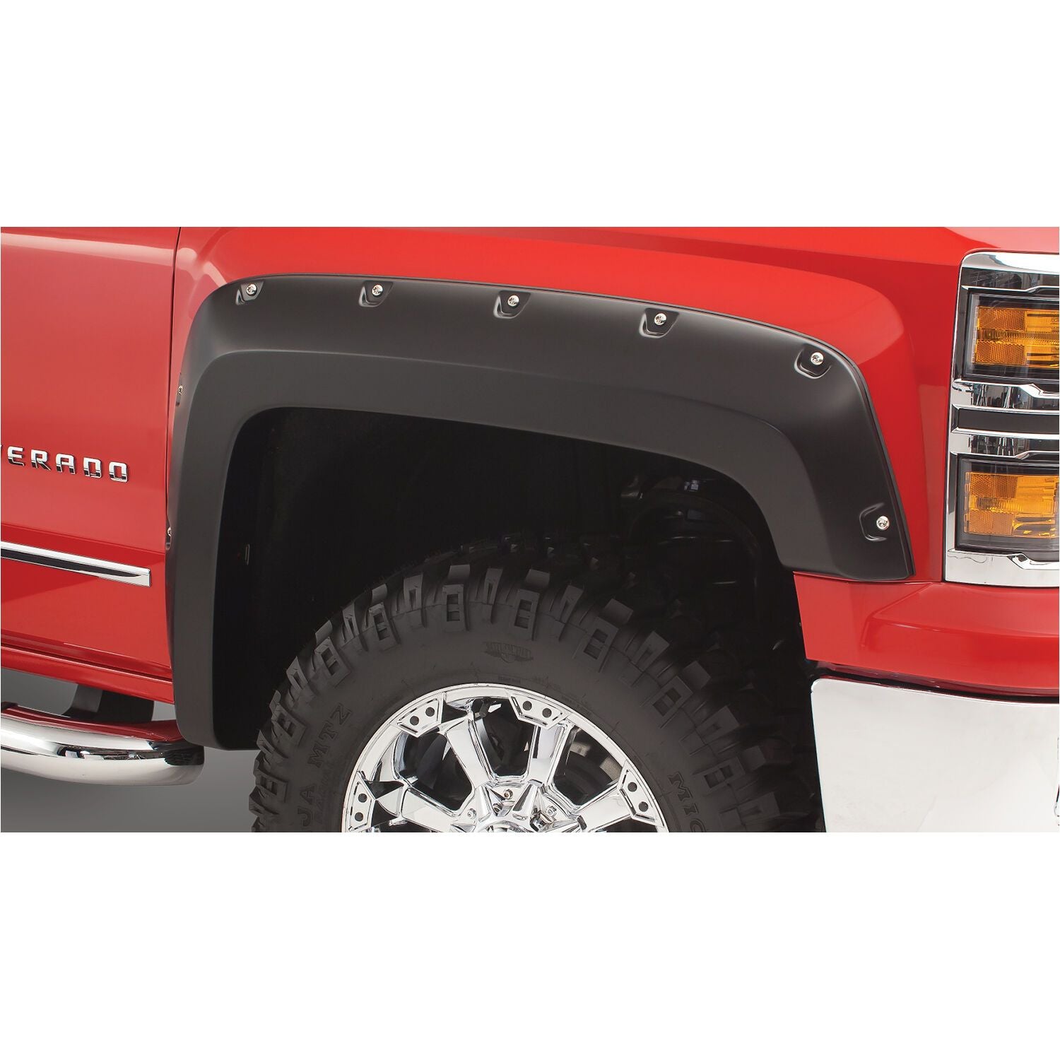 Husky Liners | Pocket Style Fender Flare 4 PC Set For 2014-2019 Silverado 1500/1500 LD/2500 HD/3500 HD Husky Liners | 2804957